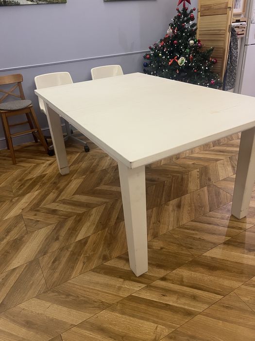 СРОЧНО! Продам раздвижной стол IKEA STORNÄS (белый)
