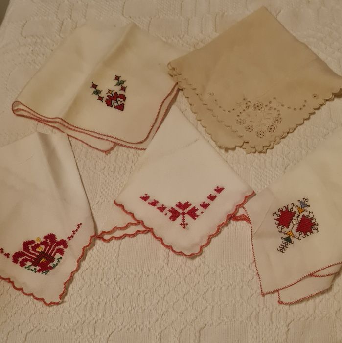 Гоблени Детска сцена,  бродирани кърпички