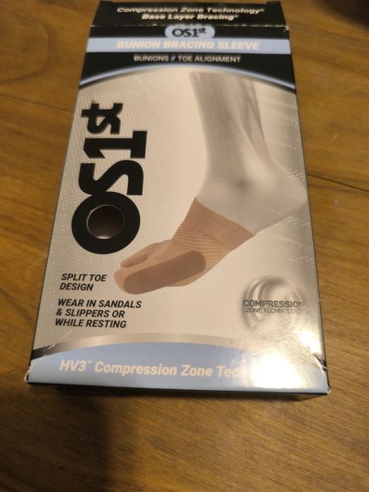 Еластична ортеза за изпъкнало кокалче, разделител за пръсти