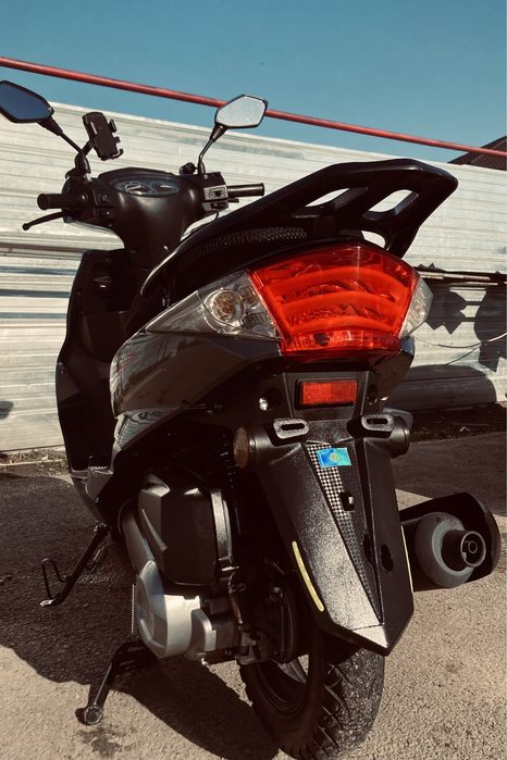 Мопед М8 синий