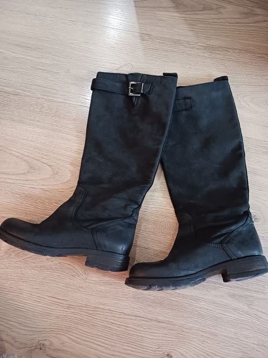 Дамски ботуши ест. кожа