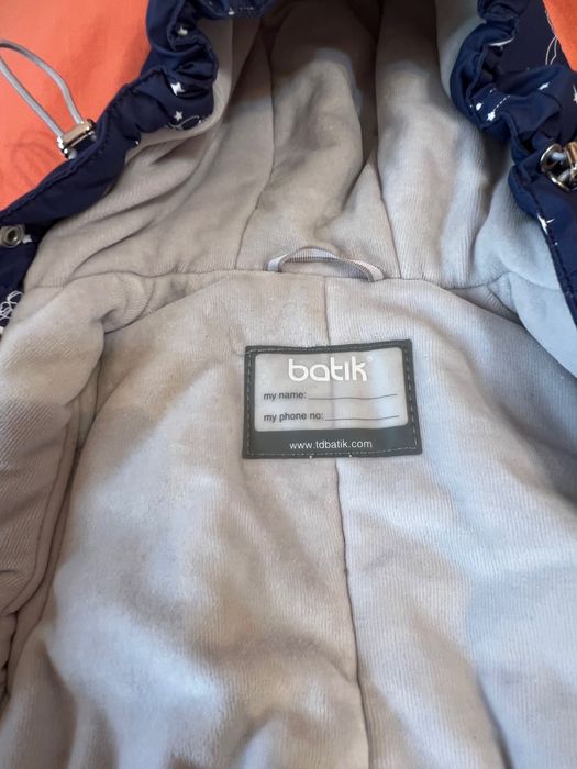 Теплый комбинезон конверт трансформер Batik 68 размер