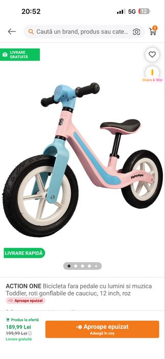 Bicicleta 2 roti