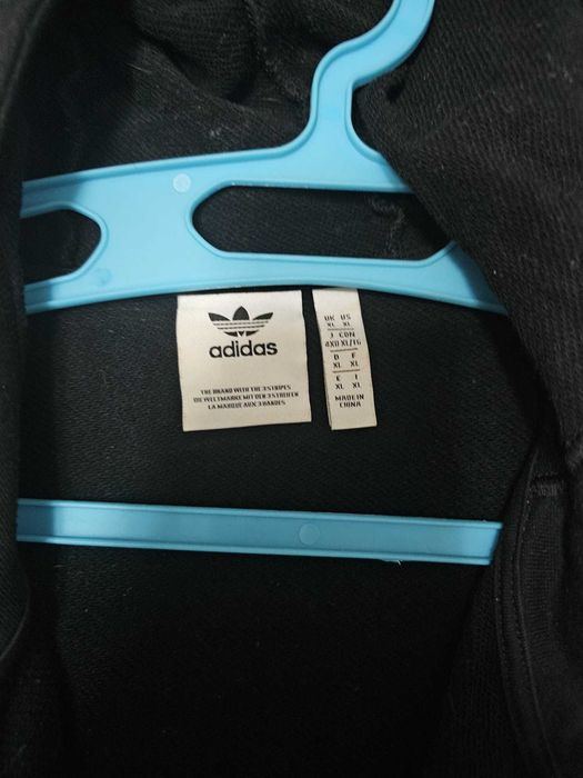 Hanorac negru Adidas