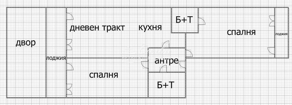 Тристаен апартамент НОВО строителство - кв.Пазара