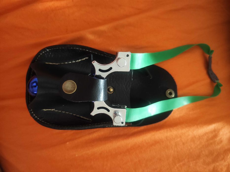 Оригинална жилка с кожен калъф