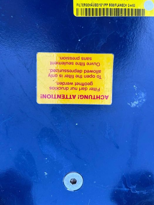 Carcasa de filtru industrial