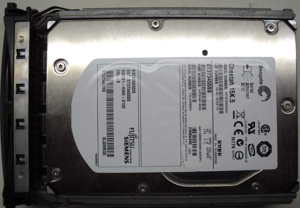Hard Disk Server SAS Seagate Cheetah 15K.5 Model ST373455SS