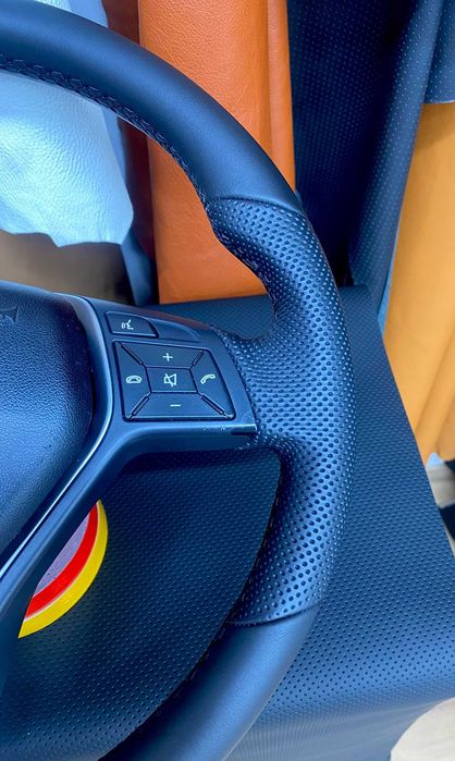 Mercedes W204 волан с Airbag естествена кожа