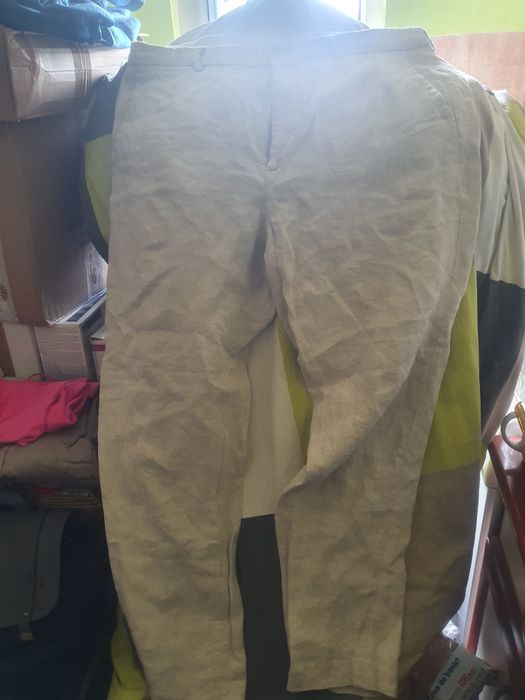 Pantaloni din in barbatesti 46