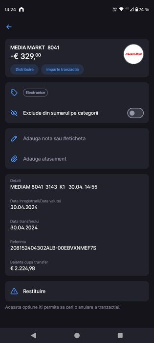 Vând trotineta electrica