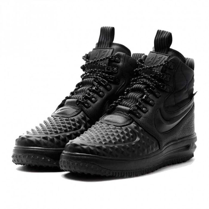 Мъжки маратонки Nike Lunar Force 1 Duckboot '17 GS 'Triple Black'