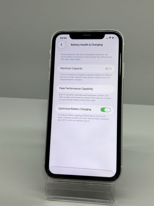 Apple iPhone 11 256 GB, white, 80%