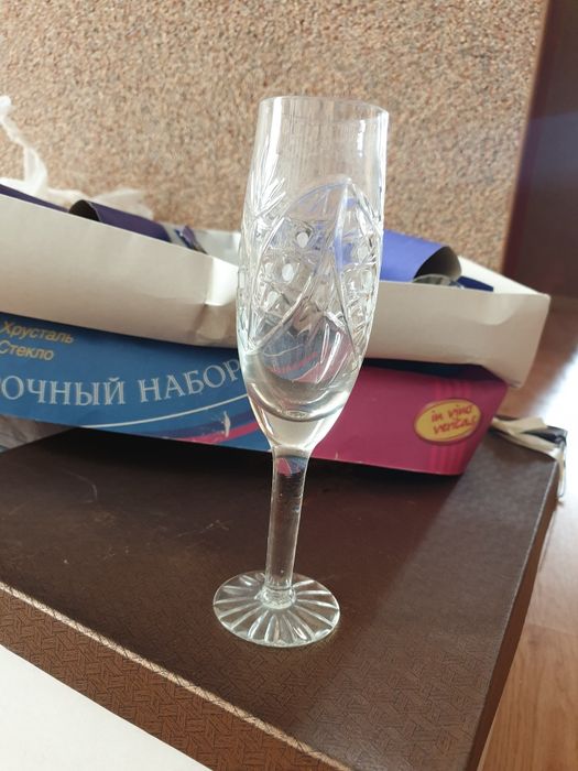 Фужеры из хрусталя