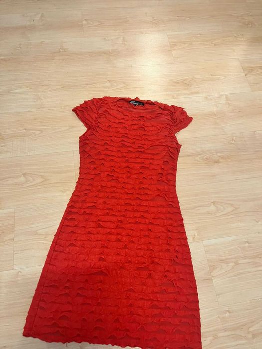 Rochie seara vara usoara Nissa rosie marimea S