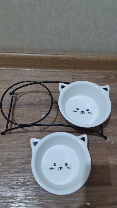Керамические миски для кошек