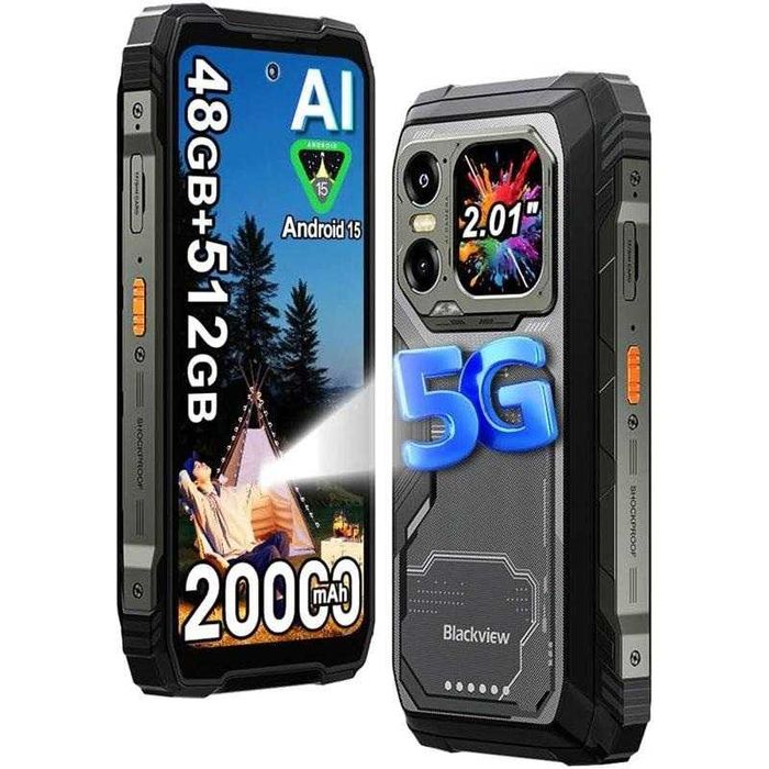 Blackview Xplore 1 5G 48GB RAM 512GB ROM, с IP68/69 защита