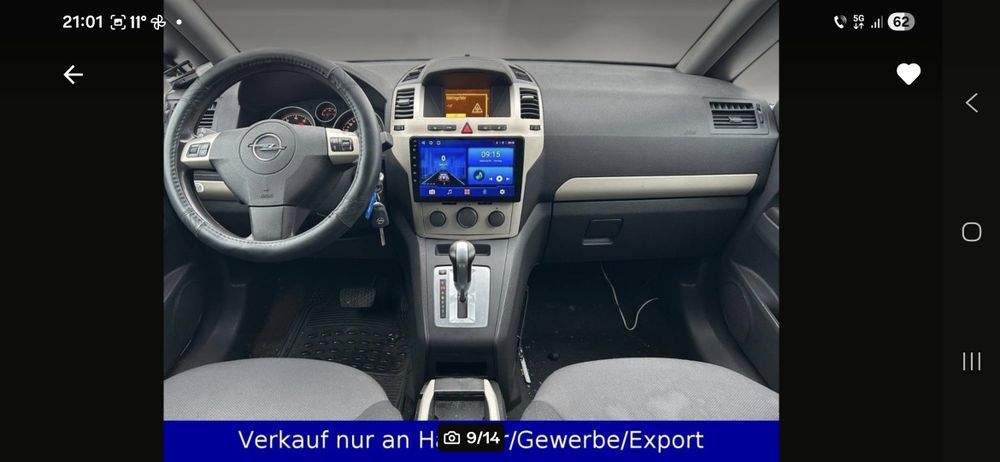 Zafira B 2008 158000km