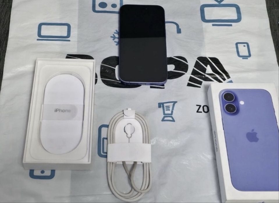 128GB iPhone 16 5G Гаранция ZORA 2026г. Ultramarine | Син