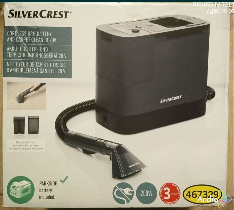 Parkside SilverCrest aspirator baterie 20V injectie extractie spalare