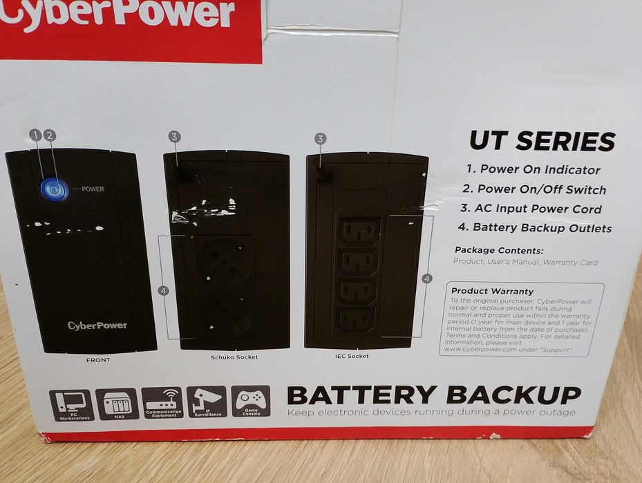 ИБП CyberPower UTC650E