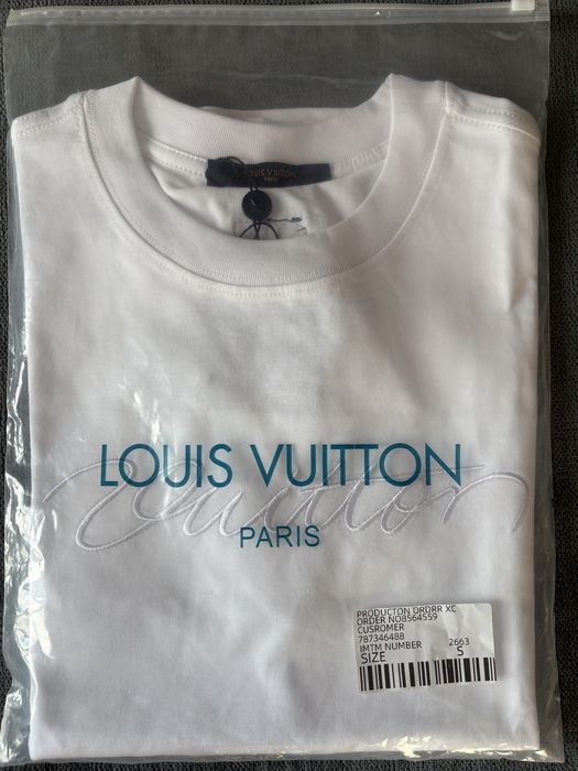 Tricou Louis Vuitton alb