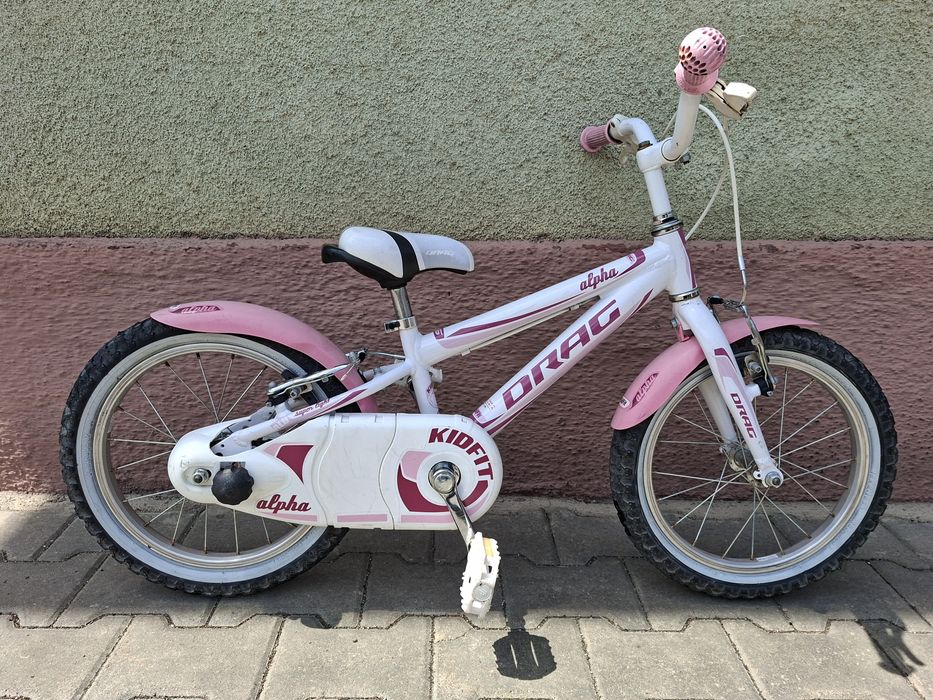 Bicicleta aluminiu Alpha Drag copii 4-6 ani ,roti 16