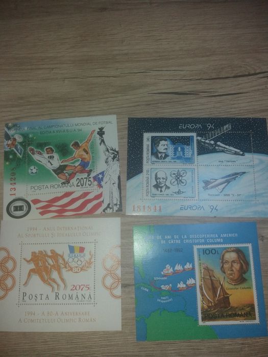 Timbre romanesti nestampilate