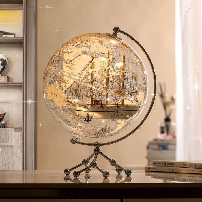 светодиодный светильник Golden Sail World Map Decor
