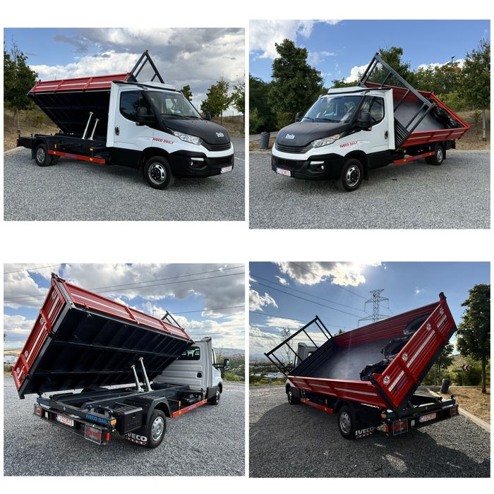 Iveco Daily Basculabil pe CUTIE 35c15 50c 15 c17 c18 Mercedes Sprinter 519 419 518 418 VW LT Fiat Ford Renault MAN Atego AC Climă TOP