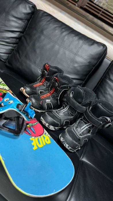 Продам сноуборд Ride с креплениями и ботинки