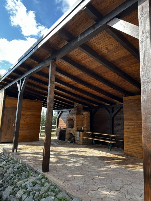 Cabana Panoramic Aframe Belis, 3 camere, 2 bai, foisor, jacuzzi/ciubar