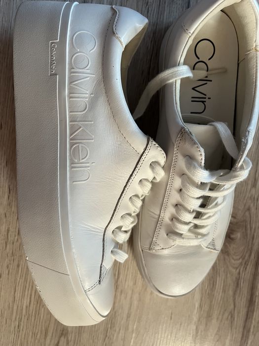 Pantofi sport Casual Calvin Klein din piele naturală