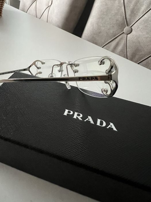 Ochelari Prada transparenti