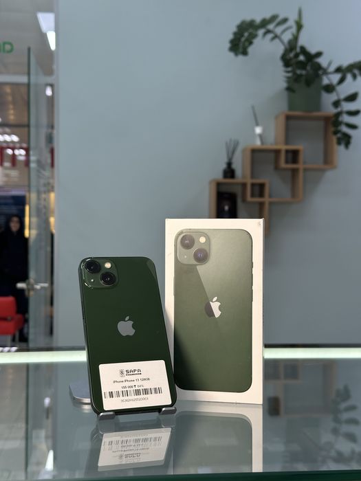 айфон 13 зеленый 84%