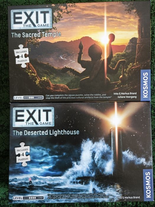 Настолни игри и пъзели EXIT