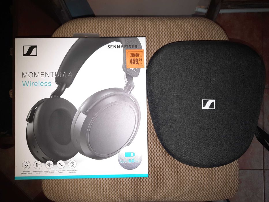 Слушалки Sennheiser Momentum 4 Wireless