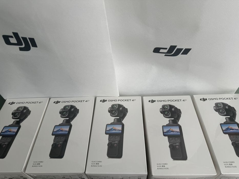 DJI Osmo Pocket 4P Vlog Combo / Осмо Покет 4P Влог Комбо новые