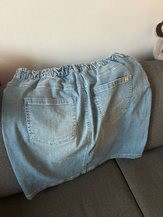 Fusta blugi midi