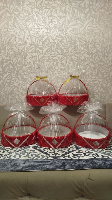 Корзины для подарков от 1500₸ , 2000₸