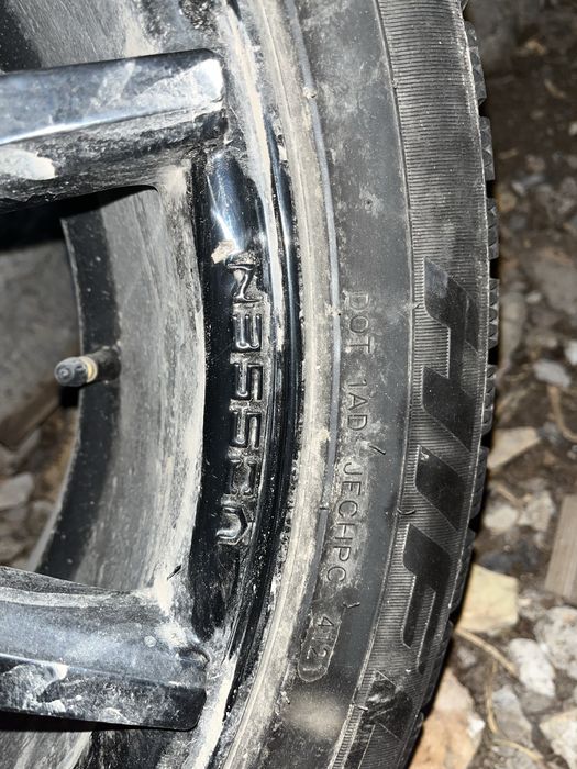 Колёса с диском и покришкой