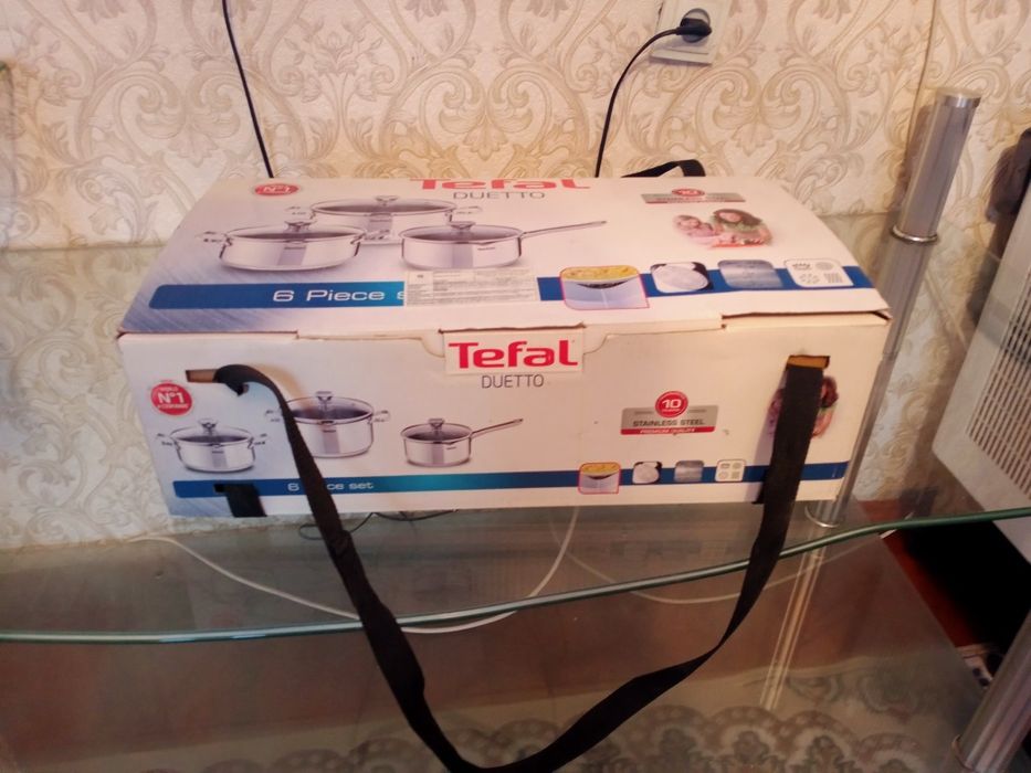 Набор кострюль Тефаль н