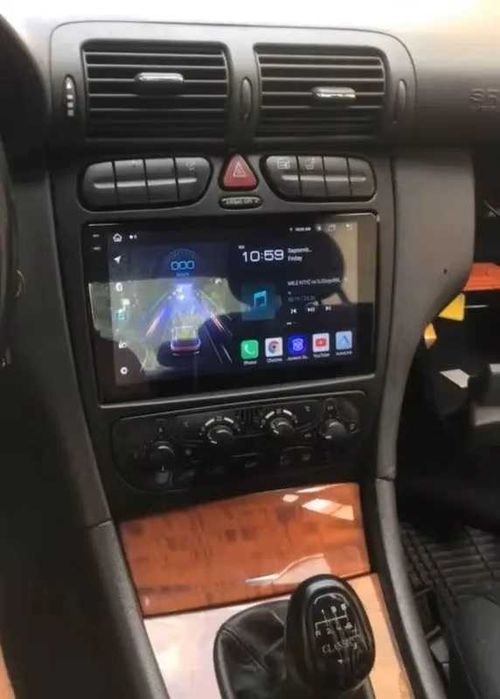 Мултимедия Android навигация за Mercedes Benz C Class W203