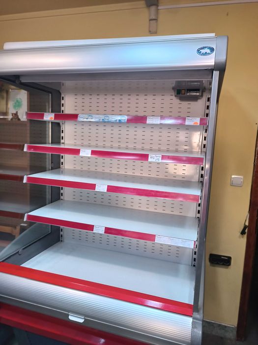 Отворена хладилна витрина  Rus Komers с размери 200х70х70см.
