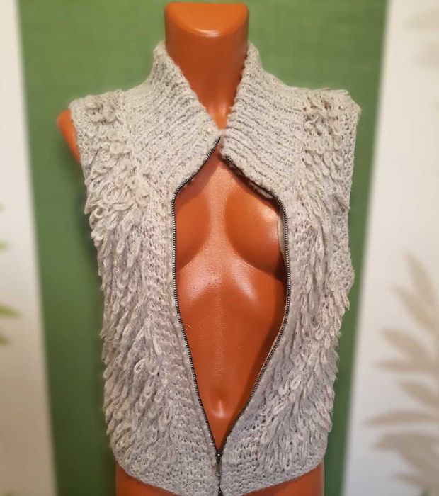 Vestă pufoasă, mărimea M, Gin Tonic