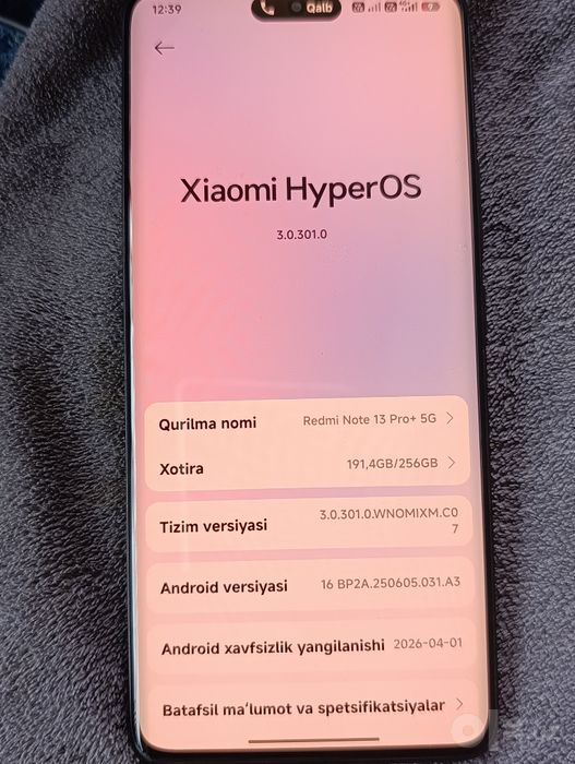 Redmi not 13pro+5G