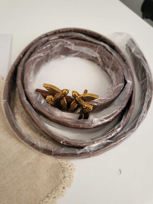 Ново! Кафяв колан по модел на Pinko