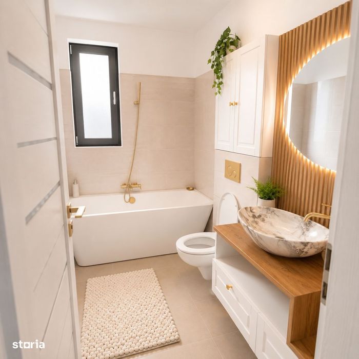 Vila moderna P+1 de inchiriat Mamaia Sat totul nou