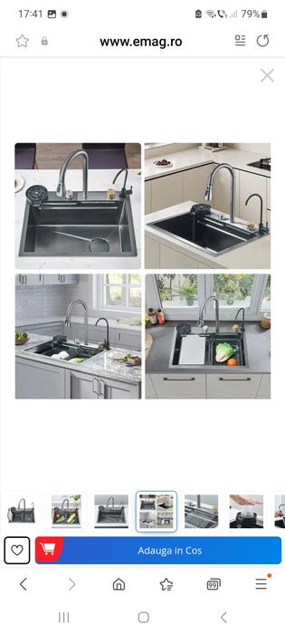 Chiuvetă multifuncțională bucătărie