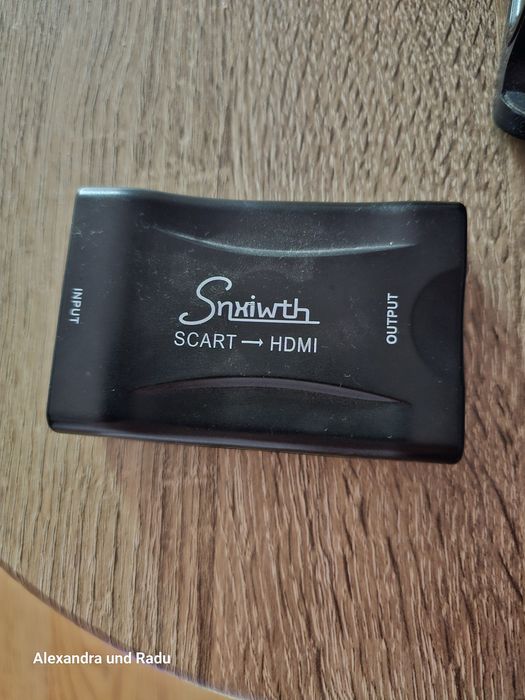 Convertor SCART la HDMI Techly, 720p/1080p